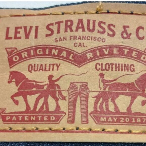 Levi's Women's '80s Mom Jeans W29 L30 High Rise 100% Cotton Tapered Blue New - Picture 8 of 13